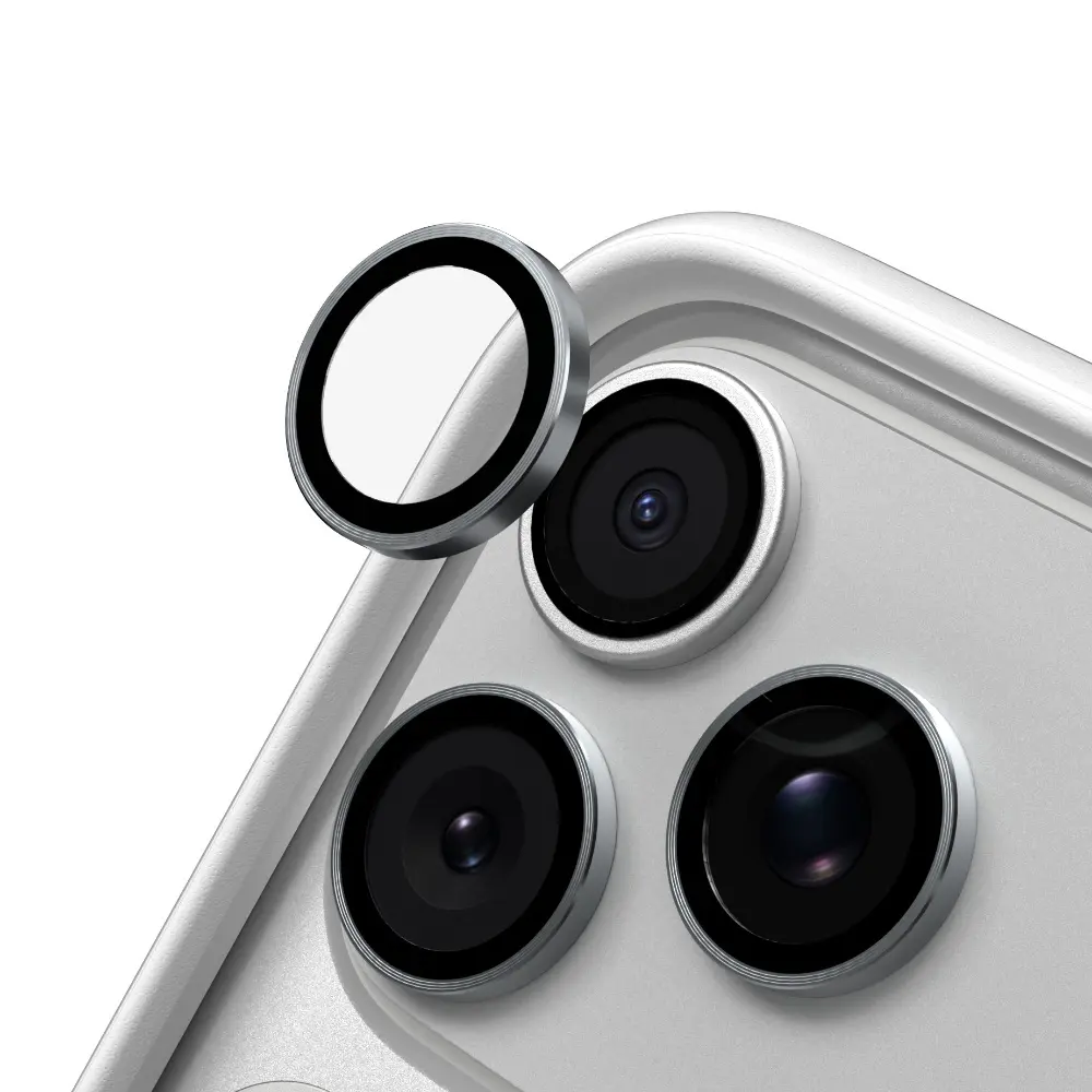 【RHINOSHIELD 犀牛盾】iPhone 17 Pro/17 Pro Max 鏡頭玻璃保護貼(防爆保護)/ 原鈦色