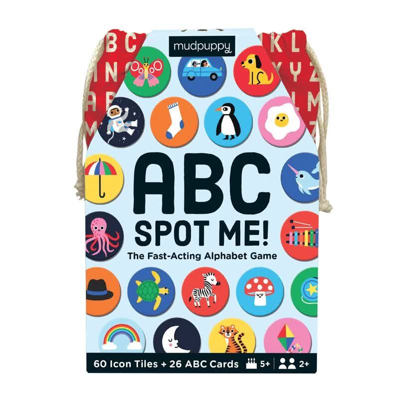 Mudpuppy趣味兒童桌遊/ ABC找找我