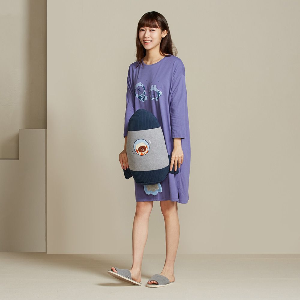 YVONNE COLLECTION LINE FRIENDS｜熊大火箭抱枕