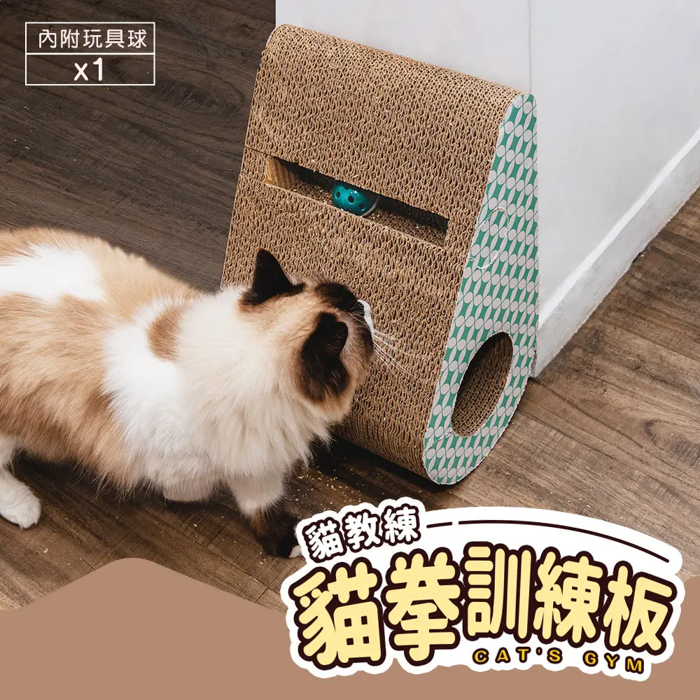 貓貓健身俱樂部➤dayneeds貓拳訓練板 / 貓抓板