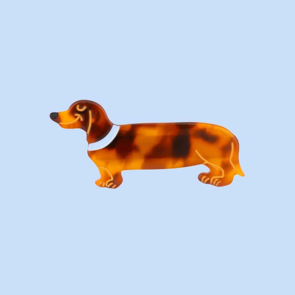 法國 Coucou Suzette 髮夾/ 臘腸犬