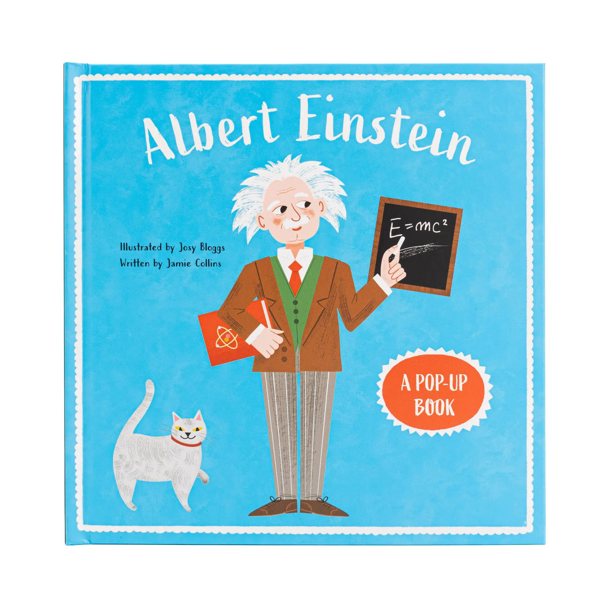 愛因斯坦傳記立體書➤Albert Einstein: A Pop-Up Book