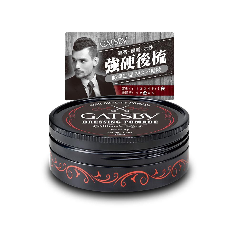 GATSBY 經典後梳髮油x1入(80g/入)