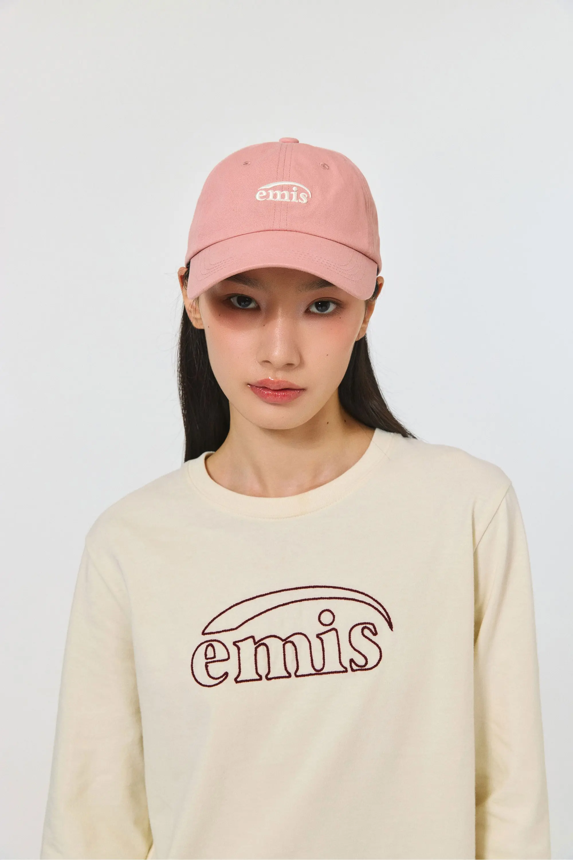 emis SMALL LOGO BALL CAP迷你標棒球帽(SBC)/ 粉色