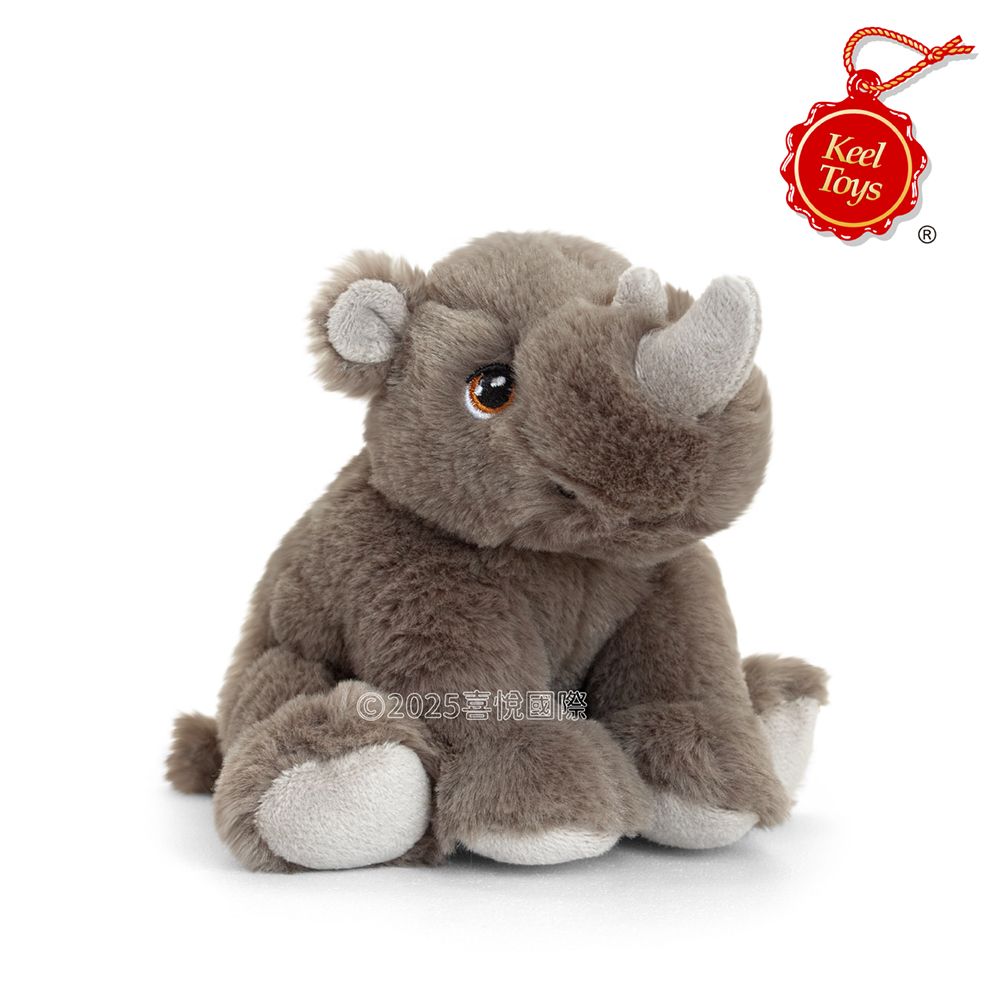 Keel Toys犀牛/ 18cm