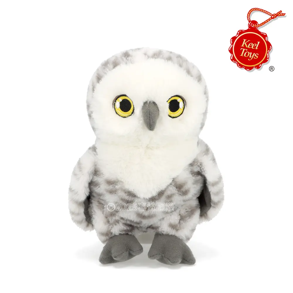 Keel Toys雪鴞/貓頭鷹/ 21cm