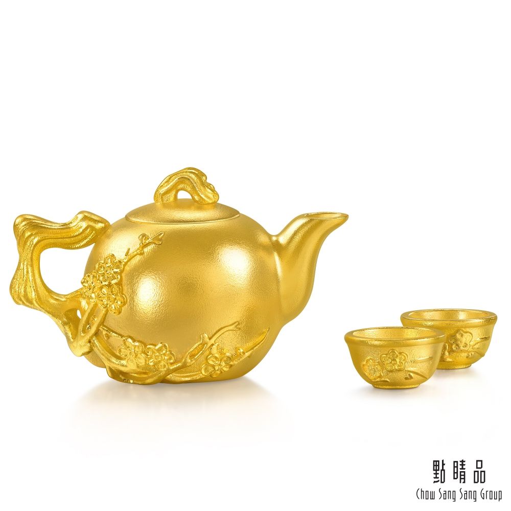 點睛品 金福滿杯 黃金擺件
