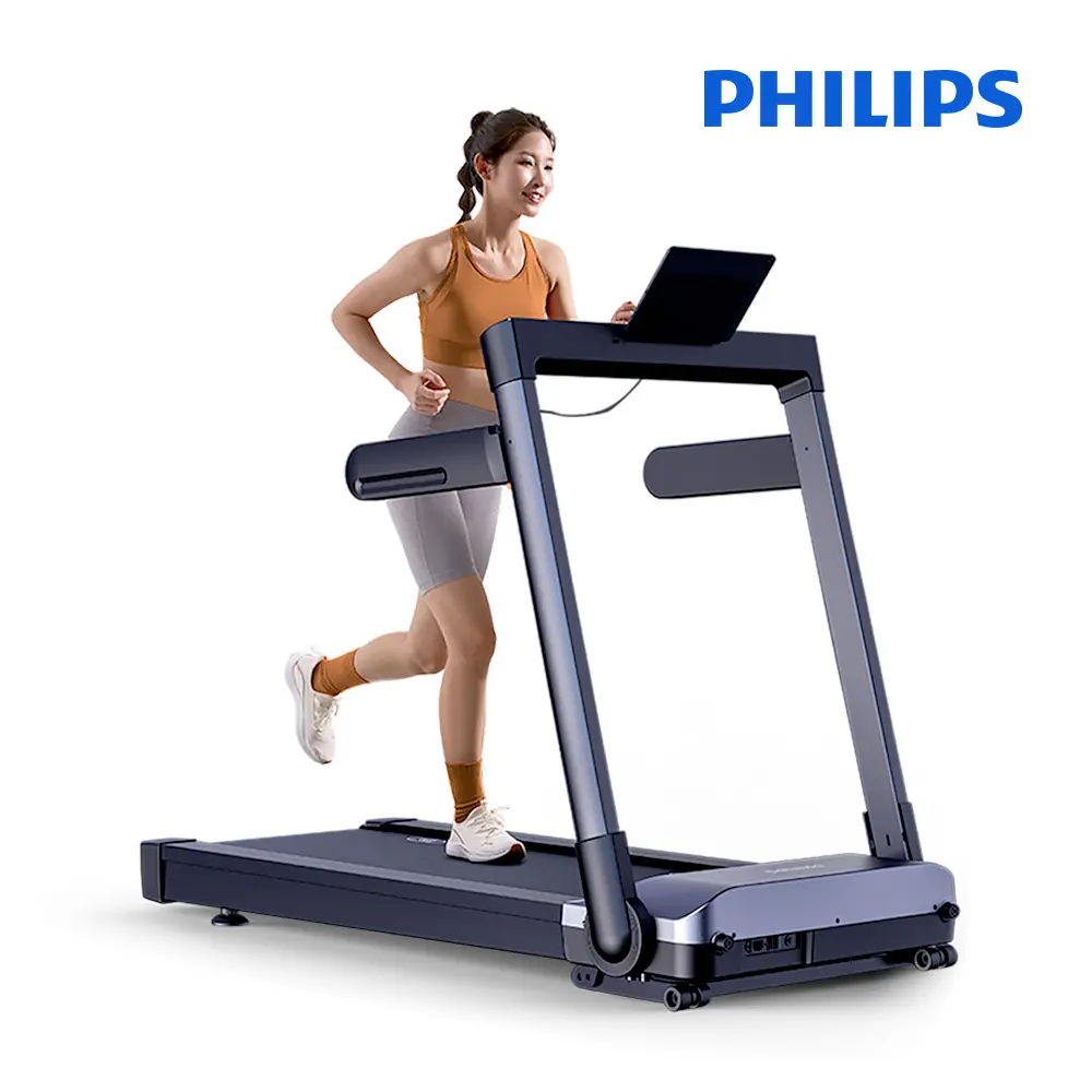 【PHILIPS】FIT3105T 飛利浦緩震跑步機-小黑貂(贈地墊)