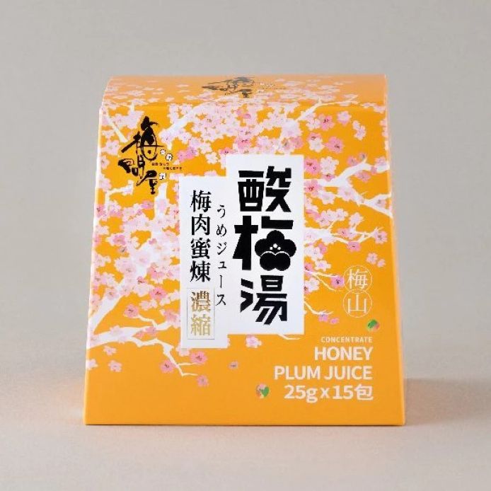 梅問屋梅山濃縮酸梅湯隨身包/ 25g/ 15入/ 盒裝