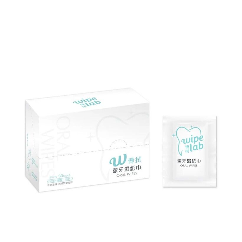CSD中衛 W博拭潔牙濕紙巾/ 1盒入 (30包/盒)