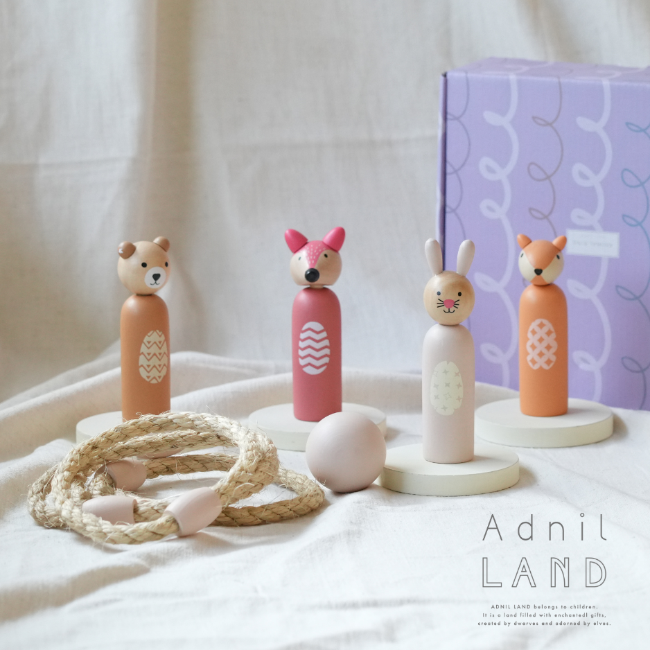 【日本Adnil LAND】可愛動物運動會 - 套圈圈&保齡球組