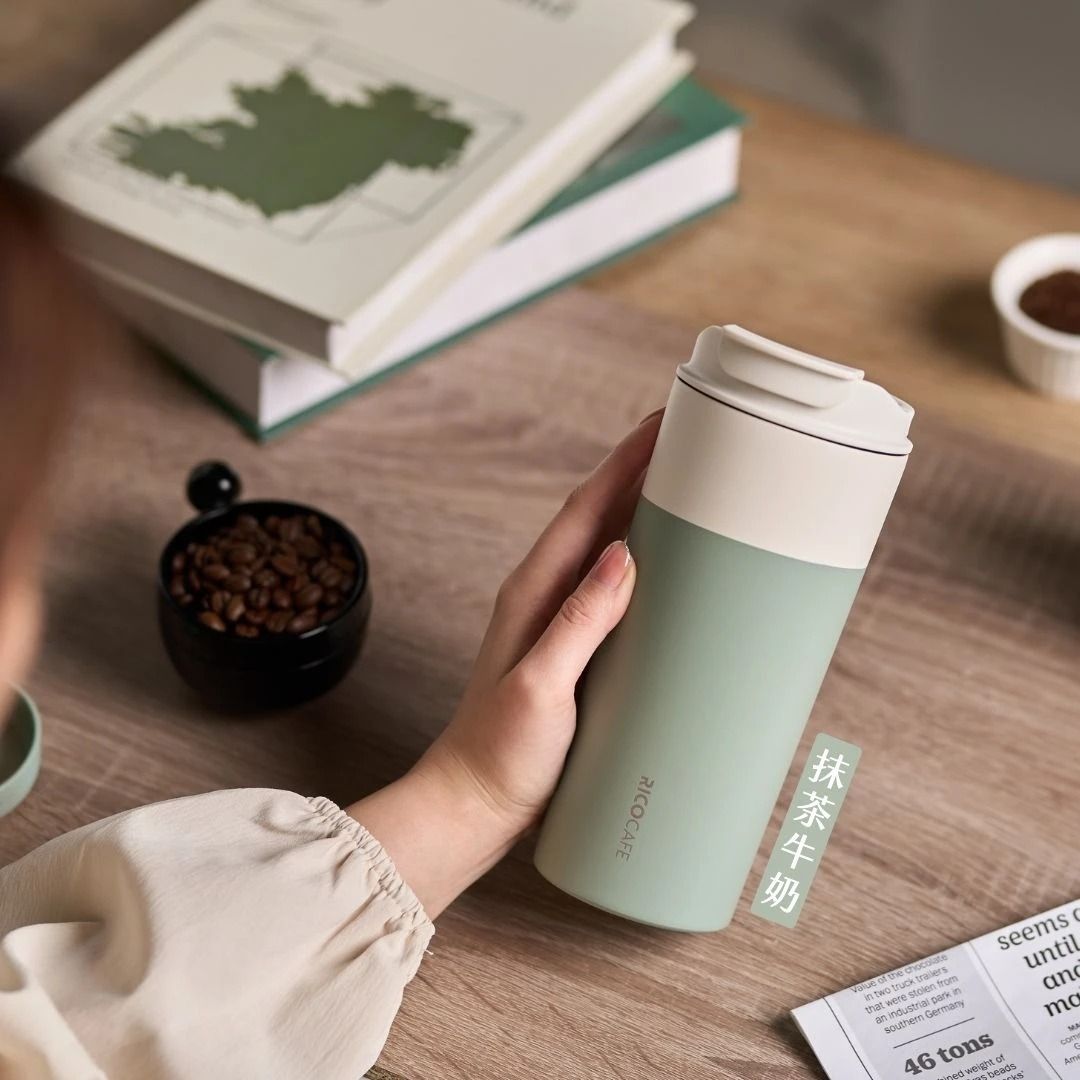 RICOCAFE日日杯/ 抹茶牛奶/ 600ml