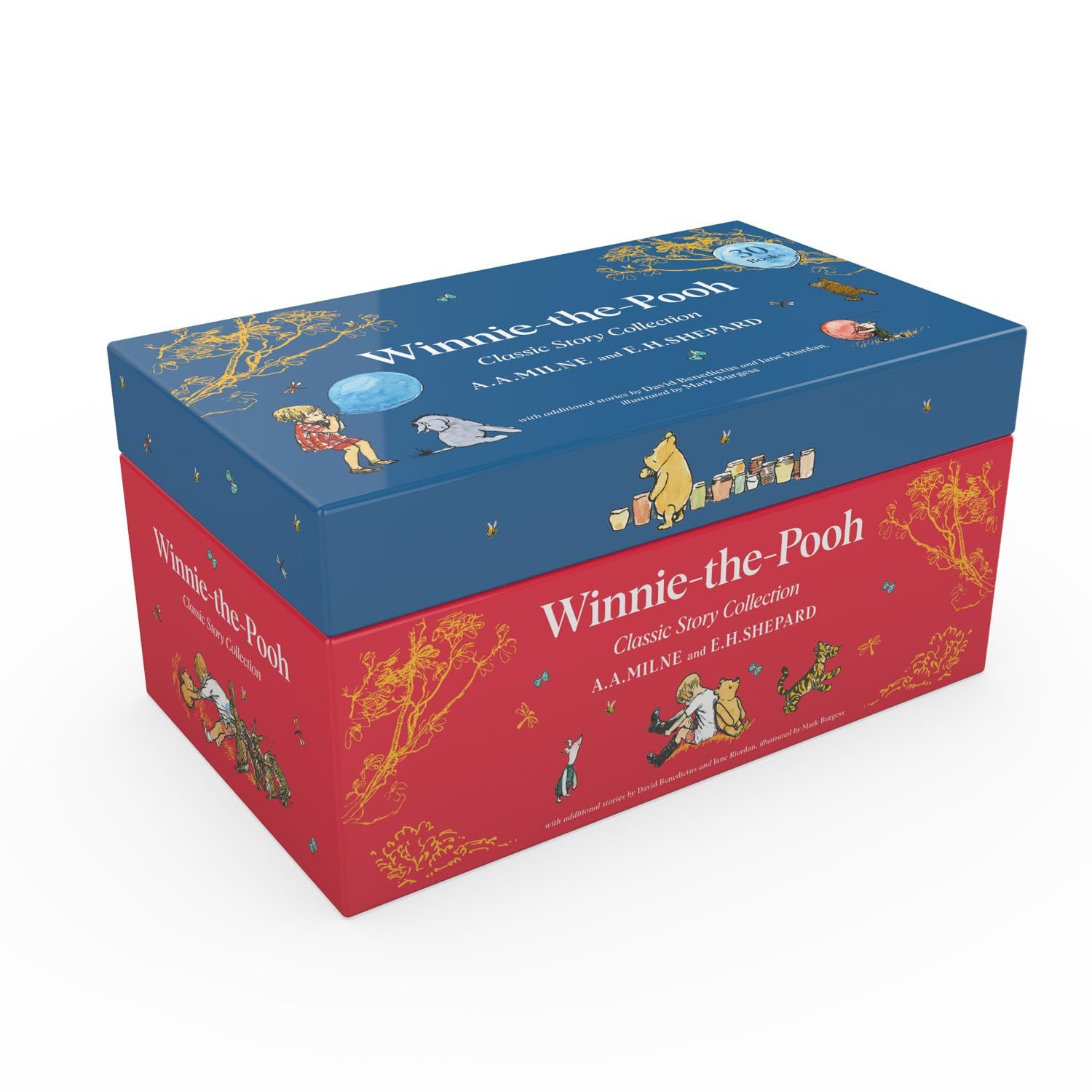 陪伴世代成長的經典小熊🎁Winnie-the-Pooh Classic Story Collection: New 30 Book Box-Set (30冊合售)