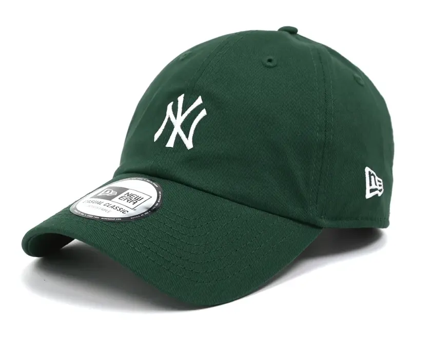 NEW ERA CASUAL CLASSIC ESSENTIAL棒球帽/ NEW YORK/ 深綠