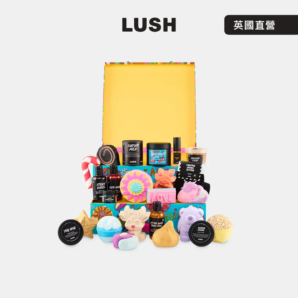 佳節限定▼LUSH 聖誕月曆禮盒