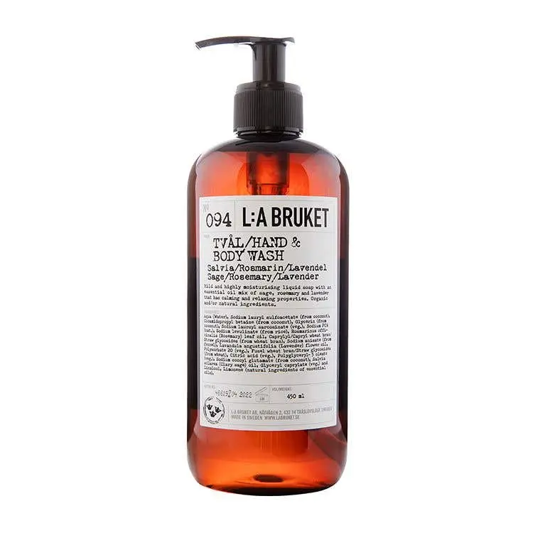 L:A BRUKET 094潔膚露/ 鼠尾草/ 迷迭香/ 薰衣草/ 450ml