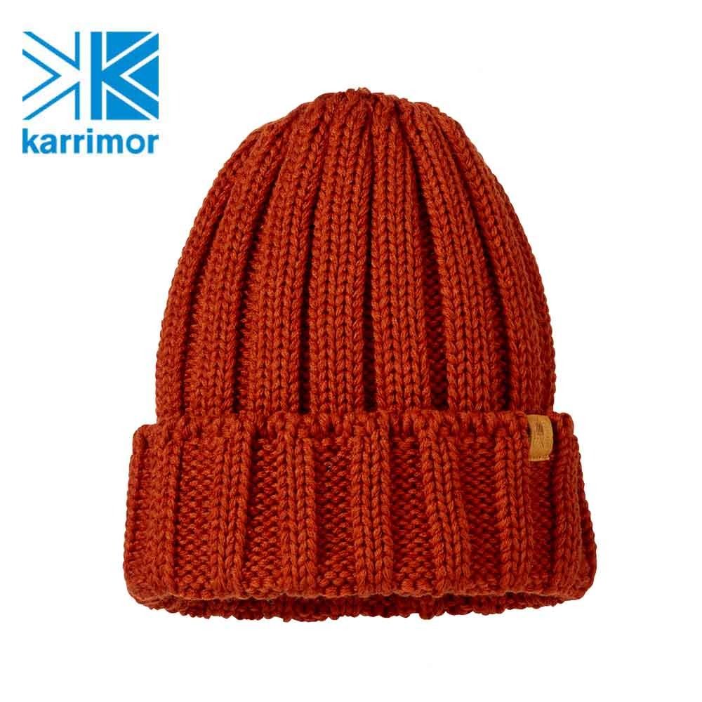 Karrimor folded beanie 日本製 中性保暖中性帽 / Burnt Orange 燃燒橘/ F