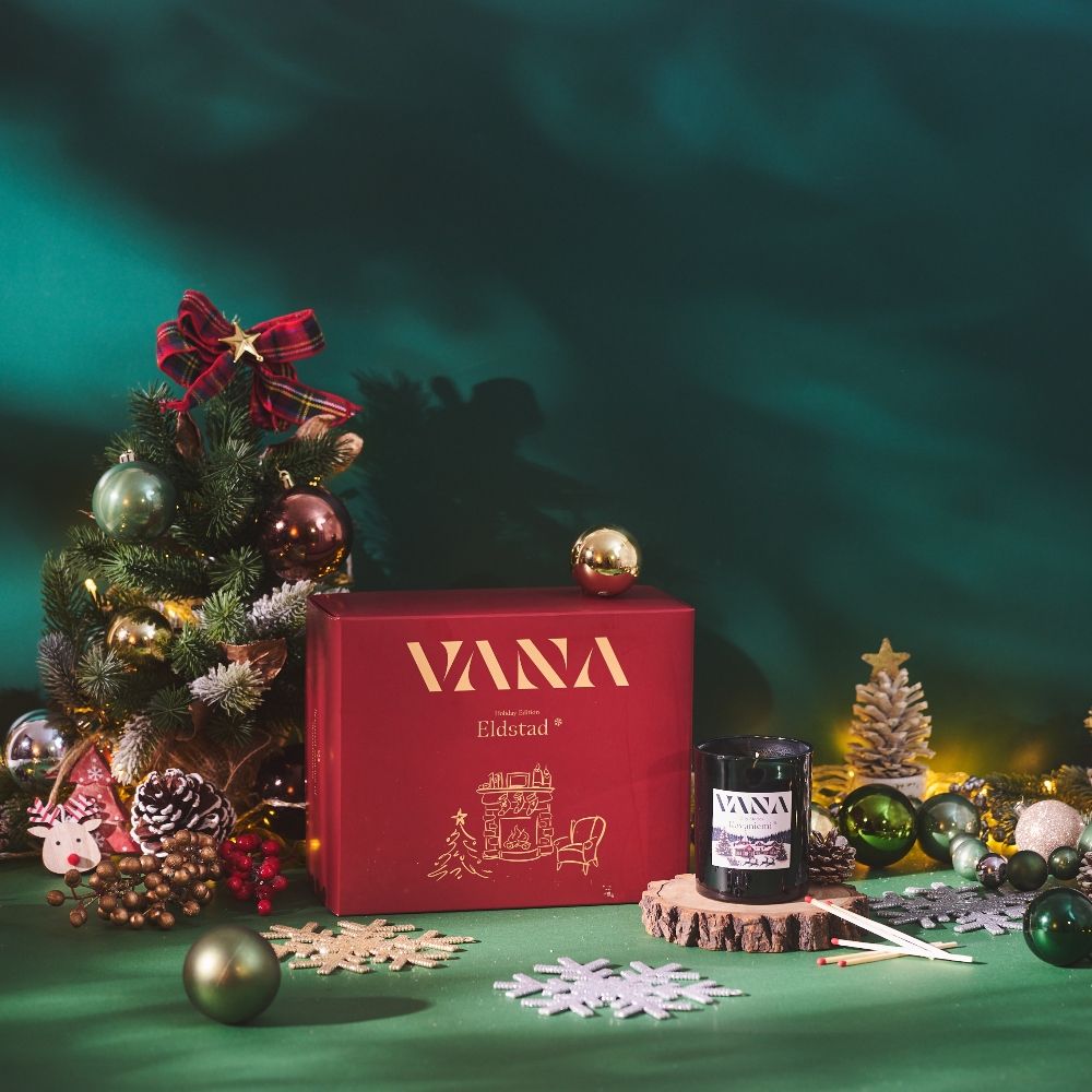 VANA聖誕限定香氛蠟燭禮盒/ C/ ROV蠟燭