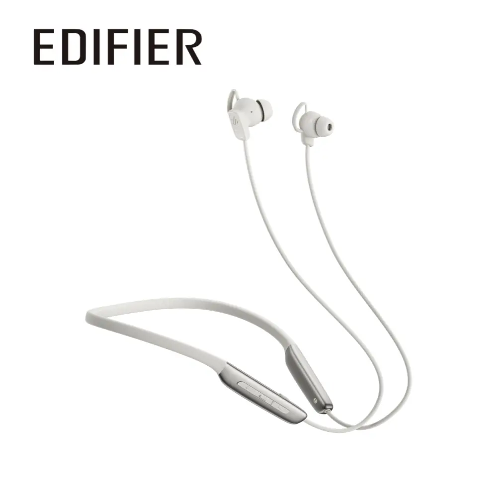 EDIFIER W280NB Pro 頸掛式無線抗噪耳機/白色