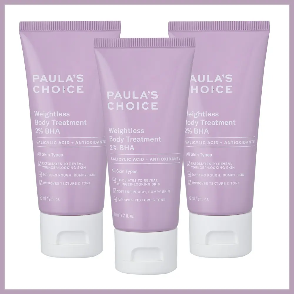 【Paula's Choice 寶拉珍選】2%水楊酸身體乳60ml 三入組 公司貨