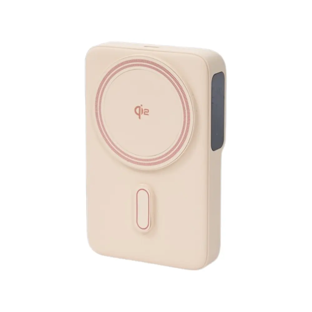 LaPO Qi2 15W 磁吸無線充行動電源 LPB-Qi20/ Qi2奶茶(CL)