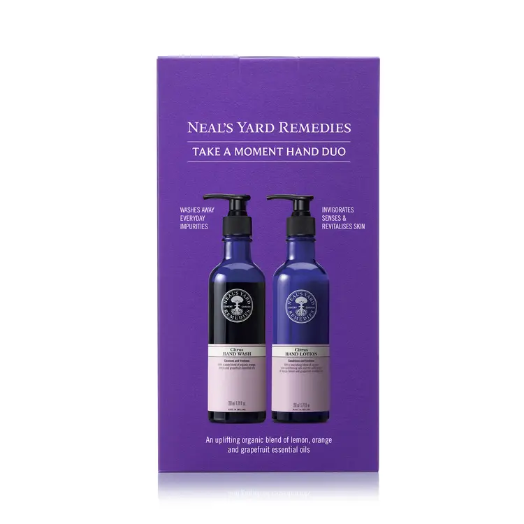 結帳享9折✨NEAL'S YARD REMEDIES放鬆時刻柑橘護手禮盒