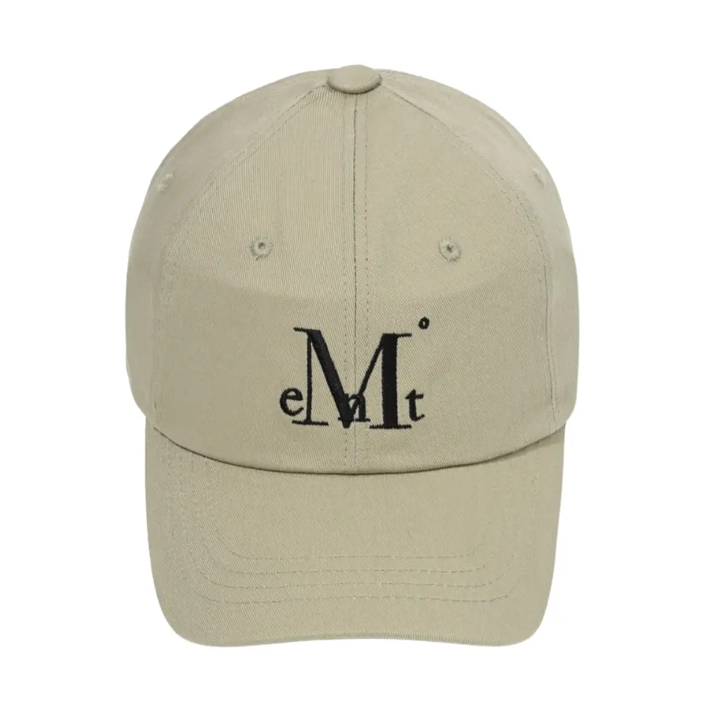 韓國 MUCENT SIGNATURE BALL CAP 經典素色百搭棒球帽 米色Beige