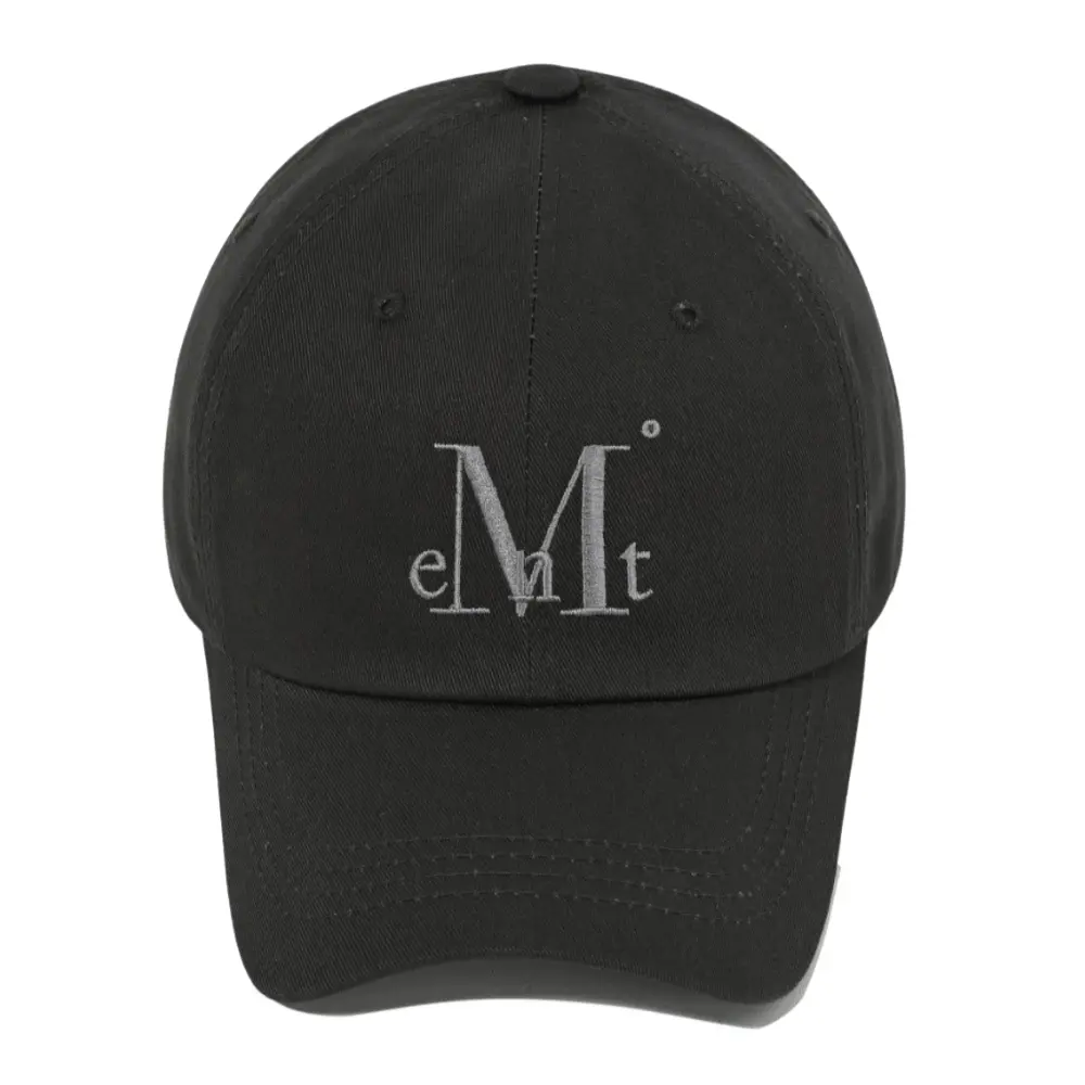 韓國 MUCENT SIGNATURE BALL CAP 經典素色百搭棒球帽 炭灰Charcoal