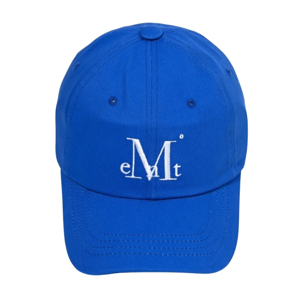 韓國 MUCENT SIGNATURE BALL CAP 經典素色百搭棒球帽 藍寶石Sapphire Blue