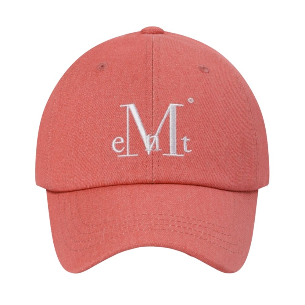 韓國 MUCENT SIGNATURE BALL CAP 經典素色百搭棒球帽 冰淇淋粉Gelato Pink