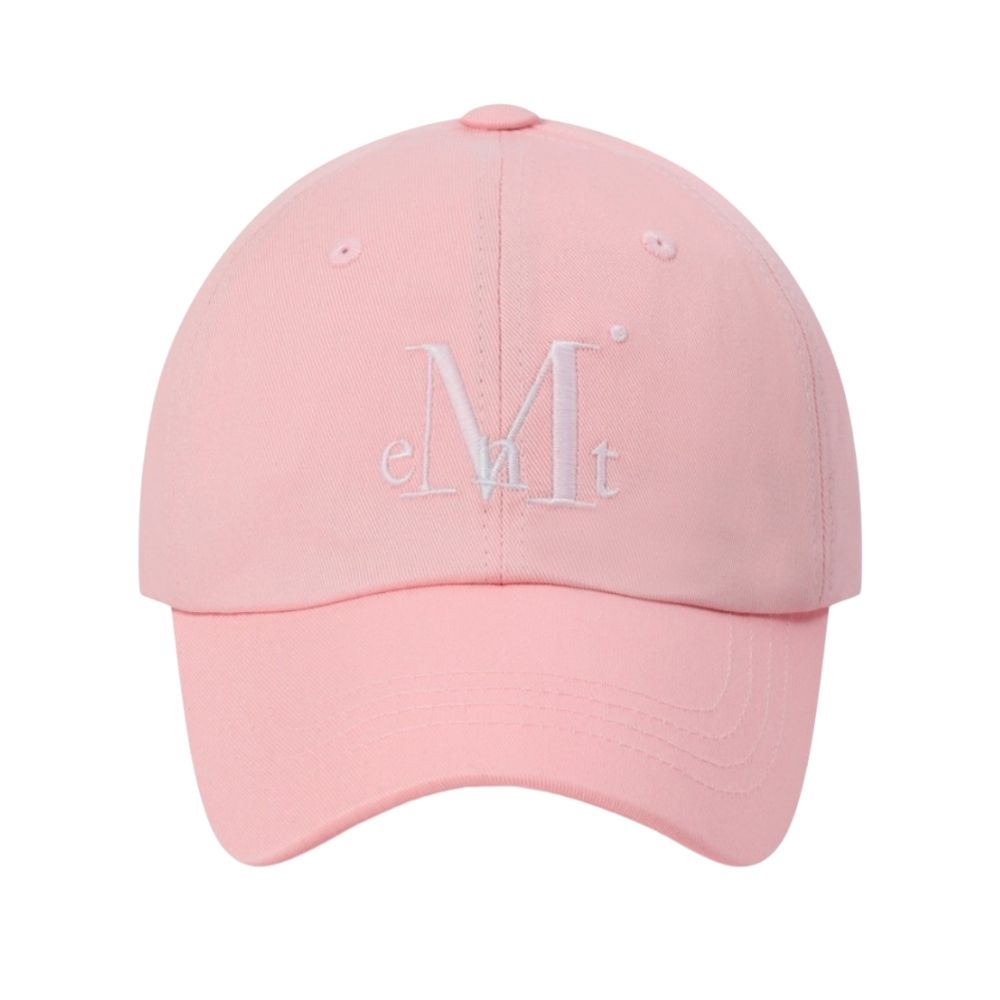 韓國 MUCENT SIGNATURE BALL CAP 經典素色百搭棒球帽 草莓牛奶Strawberry Milk