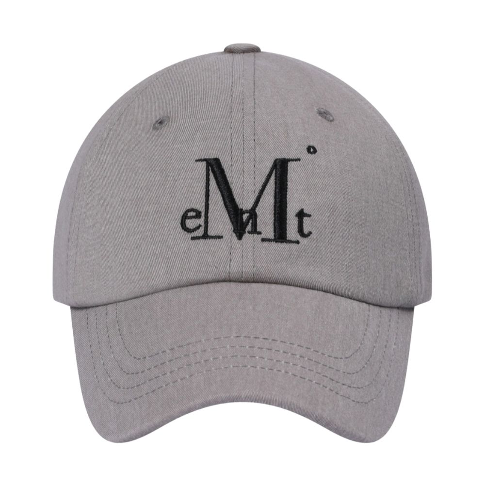 韓國 MUCENT SIGNATURE BALL CAP 經典素色百搭棒球帽 伯爵灰Earl Grey