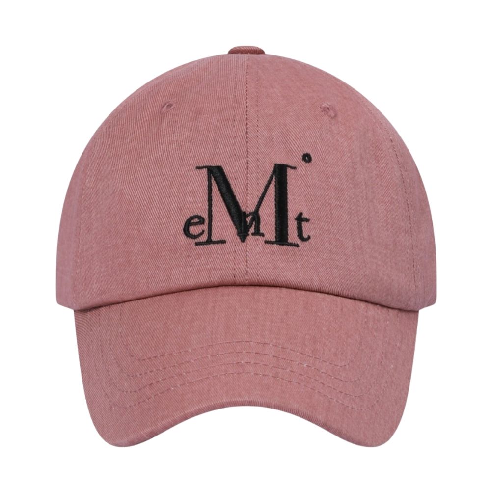 韓國 MUCENT SIGNATURE BALL CAP 經典素色百搭棒球帽 玫瑰粉Rose Pink