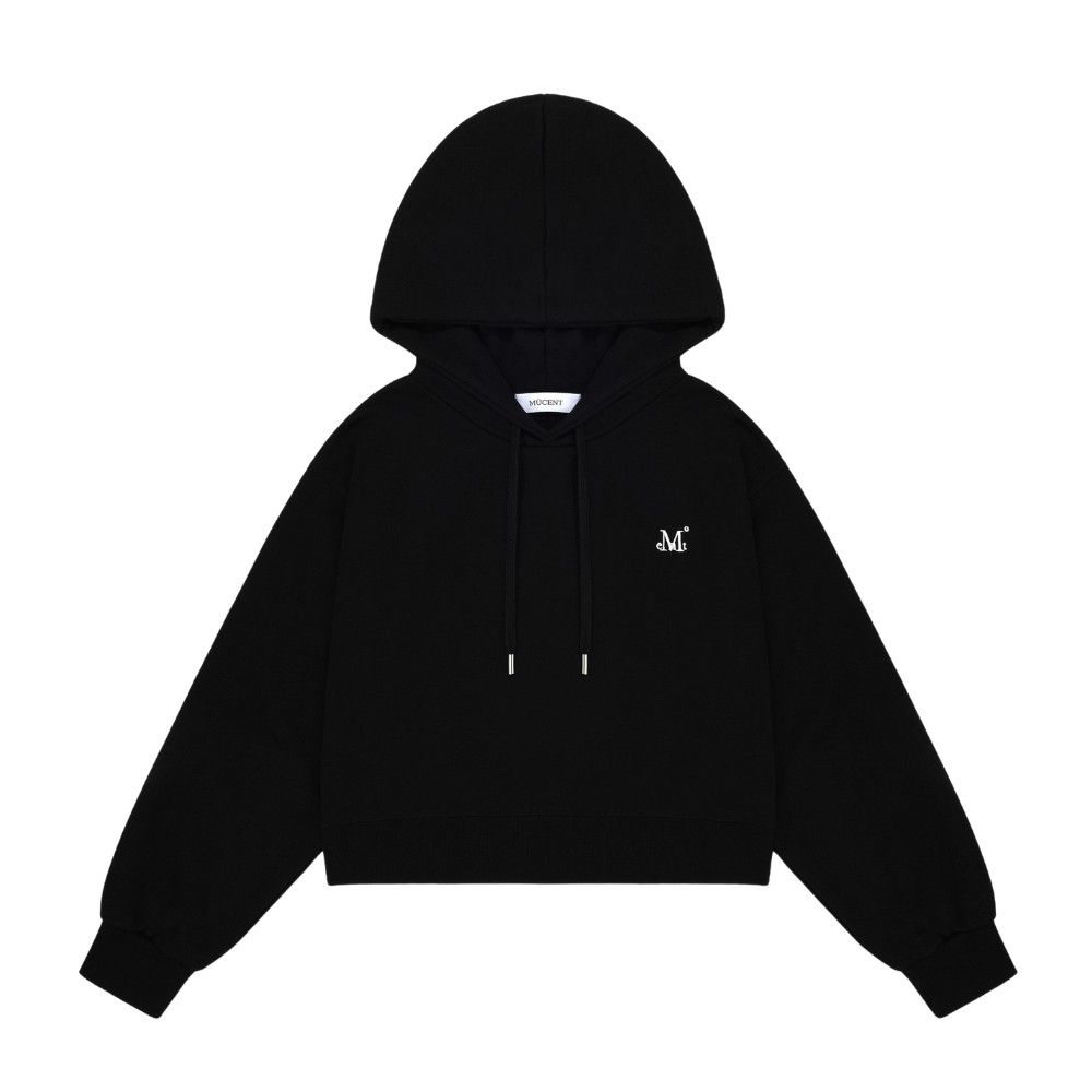 韓國 MUCENT ARC BACK LOGO HOODIE 韓國製 後背圓形Logo連帽上衣/ 黑色Black/ Man