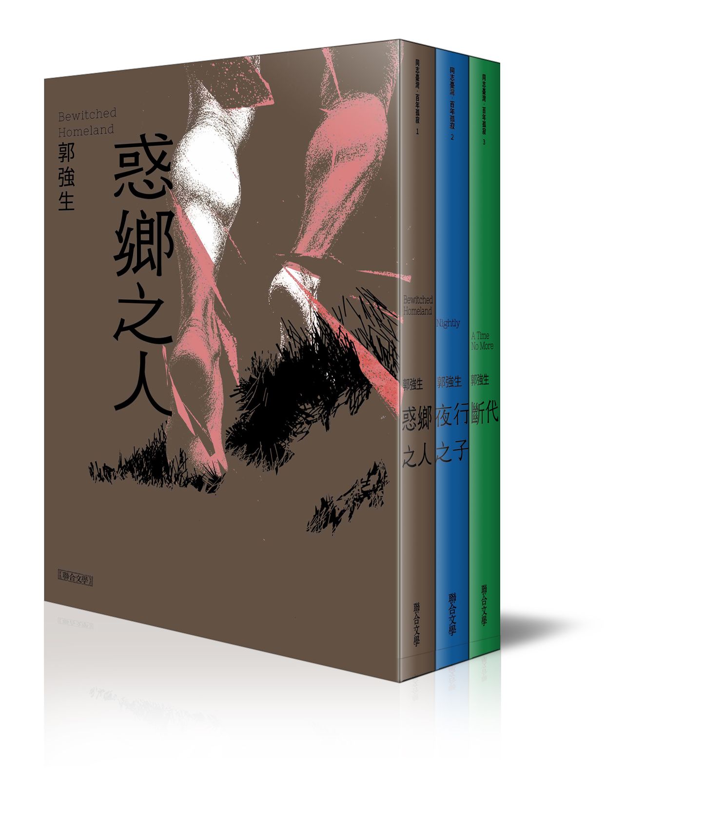 【同志台灣‧百年孤寂】郭強生經典三部曲: 惑鄉之人、夜行之子、斷代 (3冊合售)