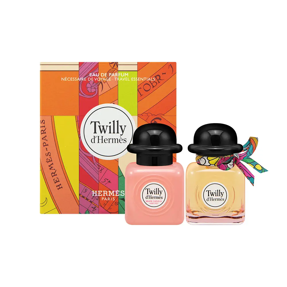 HERMES愛馬仕 TWILLY香氛禮盒(淡香精50ml+髮香噴霧50ml)_平行輸入