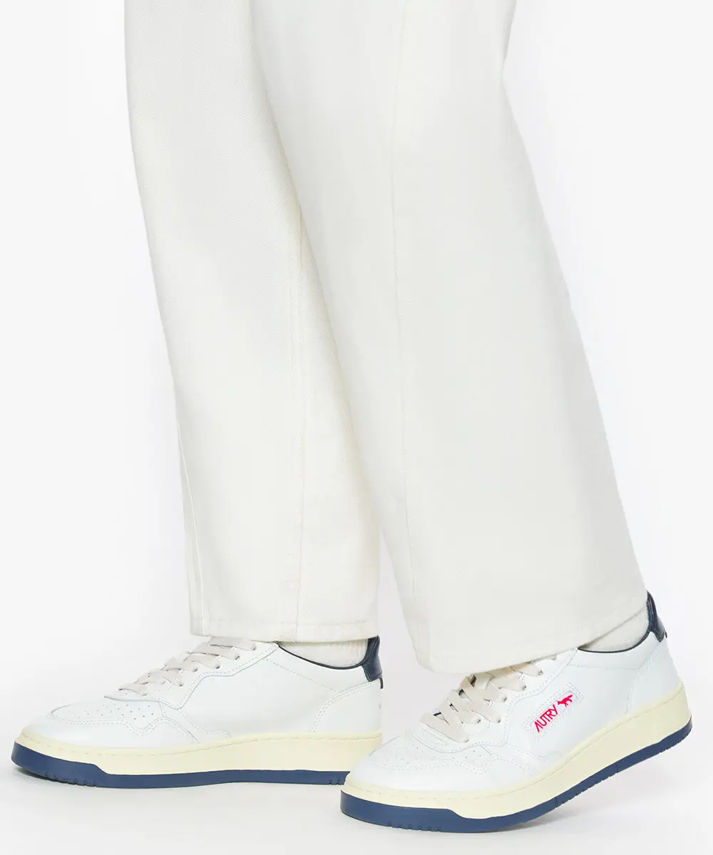 MAISON KITSUNÉ MK x AUTRY MEDALIST藍底低筒運動鞋_女/ 35