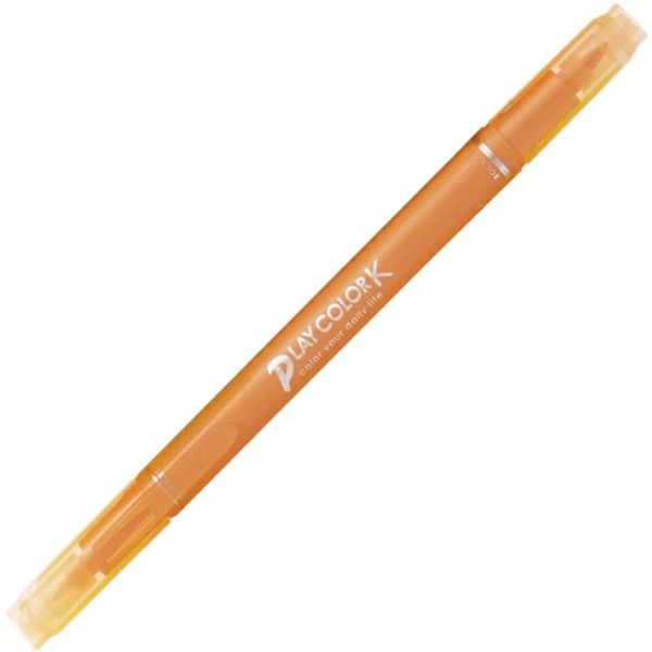 Tombow Playcolor K雙頭彩色筆/ 深橘色
