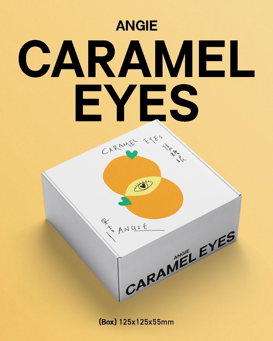 ANGIE安吉➤Caramel Eyes 焦糖眼 (實體精裝版)
