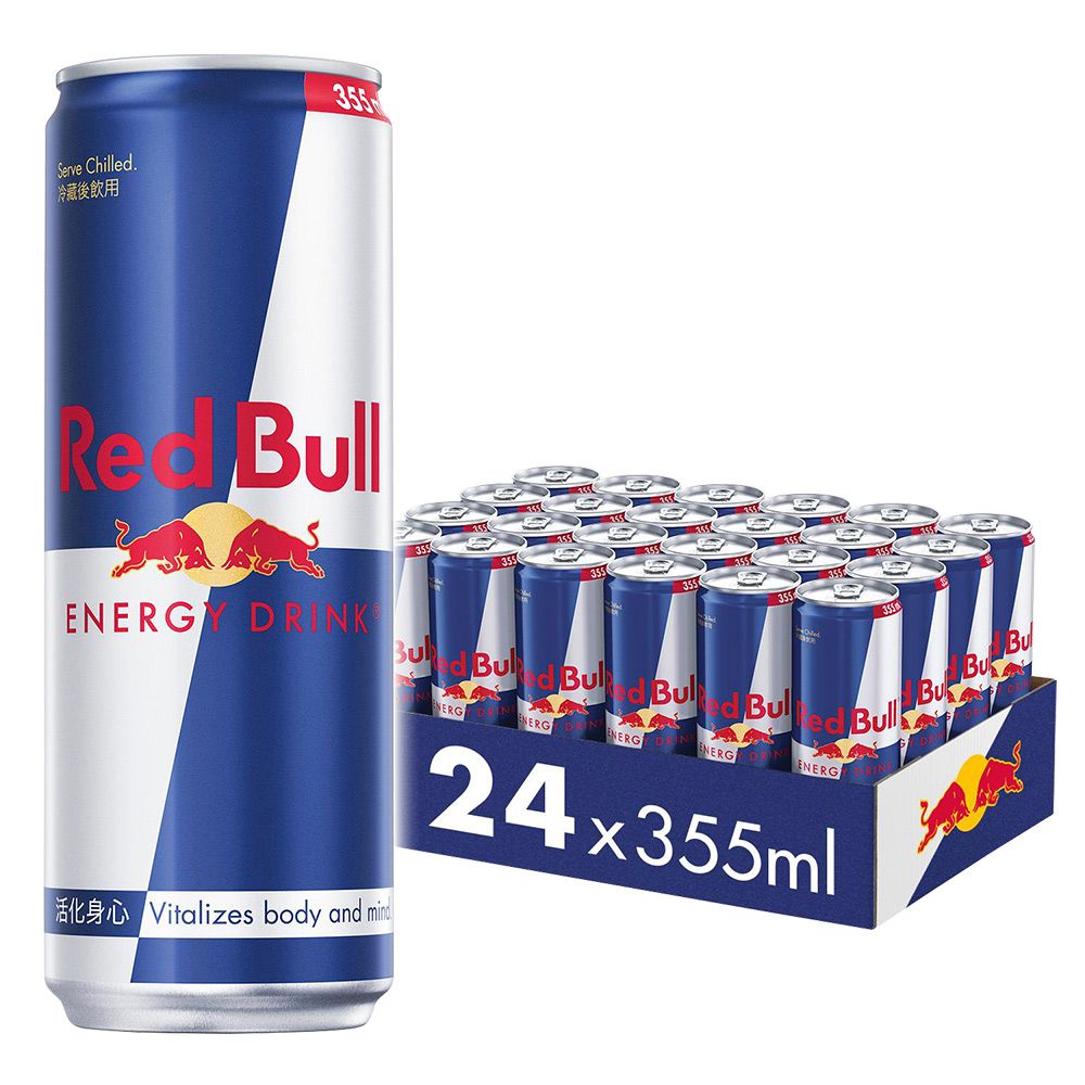 【Red Bull】紅牛能量飲料(355mlx24罐/箱)