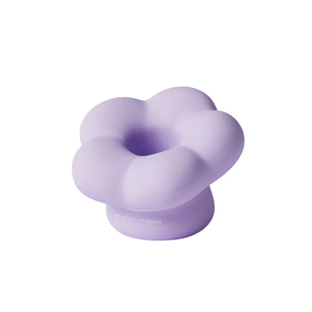 EVERY THINK 可愛午睡抱抱枕/ 紫色花花