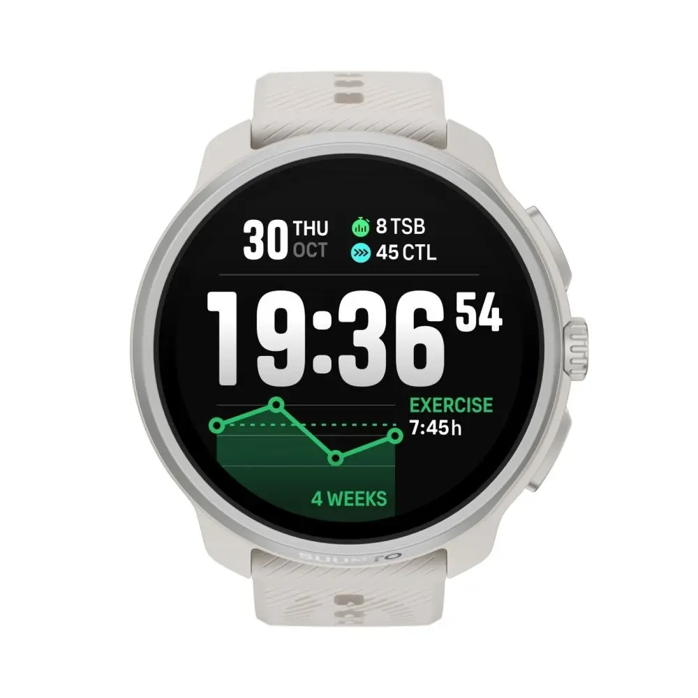 SUUNTO Race 2 終極性能運動手錶｜旗艦級多運動 GPS 戶外腕錶/ 不鏽鋼/ FeatherGray 羽毛灰