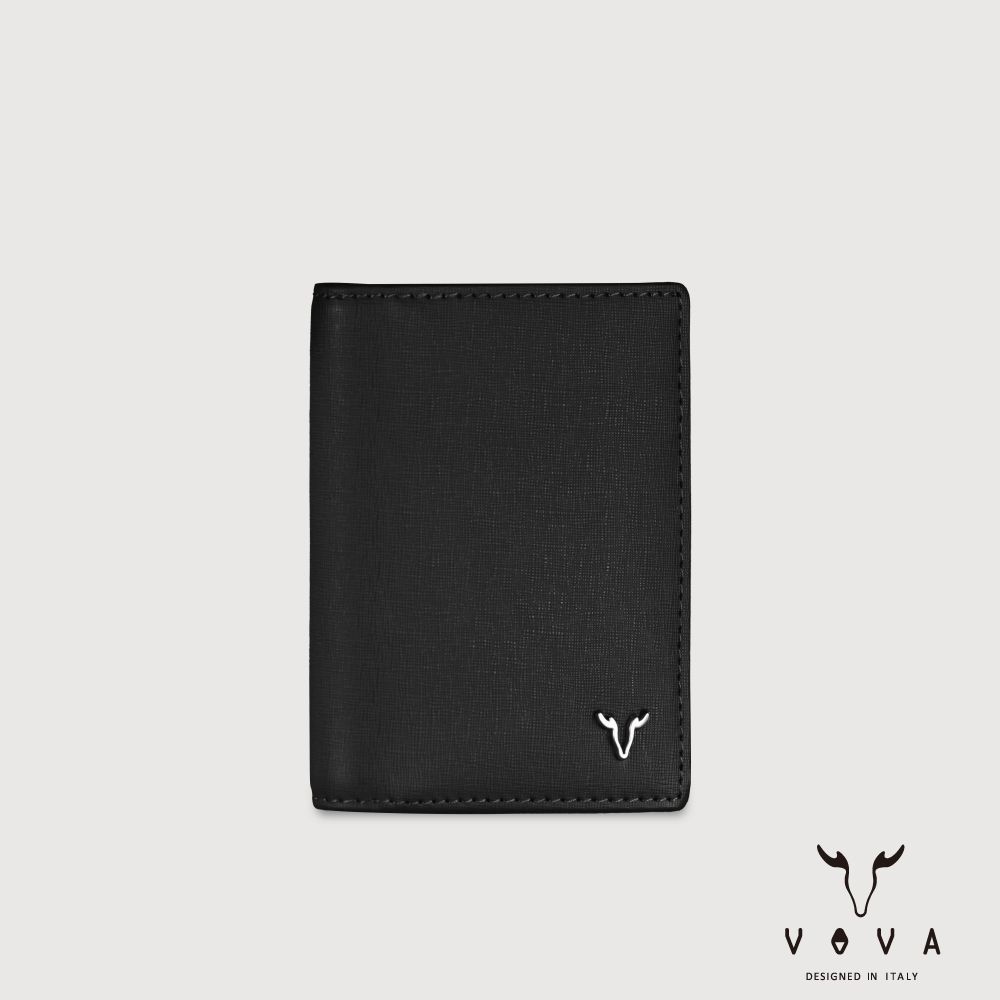 【VOVA 沃汎】台灣總代理 亞岱爾 名片夾-黑色/VA139W010BK