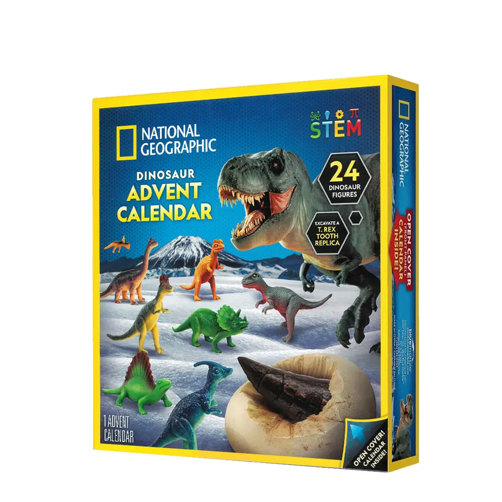 NATIONAL GEOGRAPHIC國家地理 驚奇24日/ 恐龍降臨曆