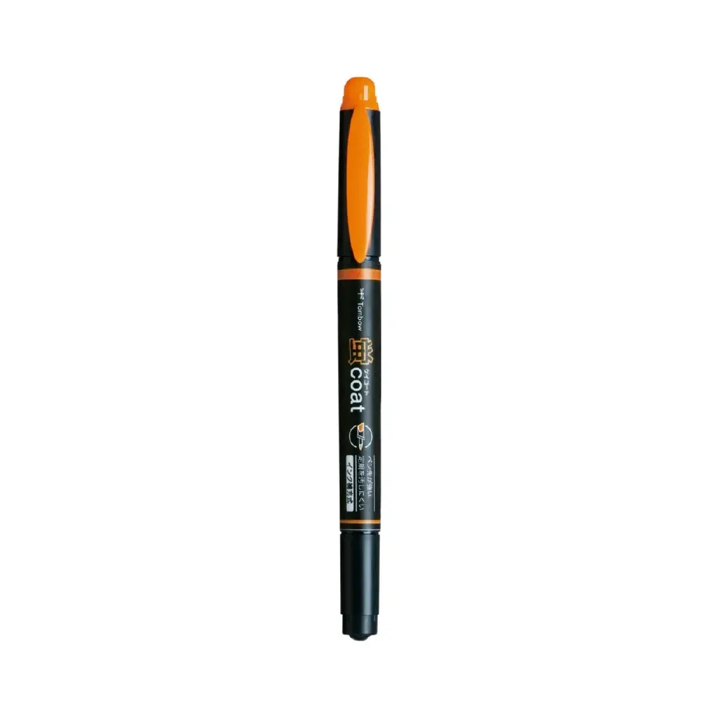 Tombow 雙頭螢光筆/ 桔