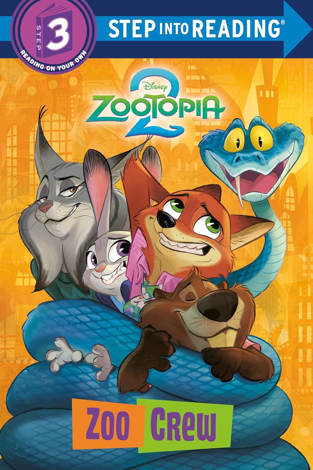 動物方城市2讀本故事➤Step into Reading 3: Disney Zootopia 2 Zoo Crew