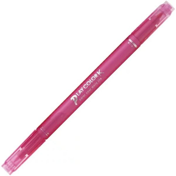 Tombow Playcolor K雙頭彩色筆/ 深粉紅