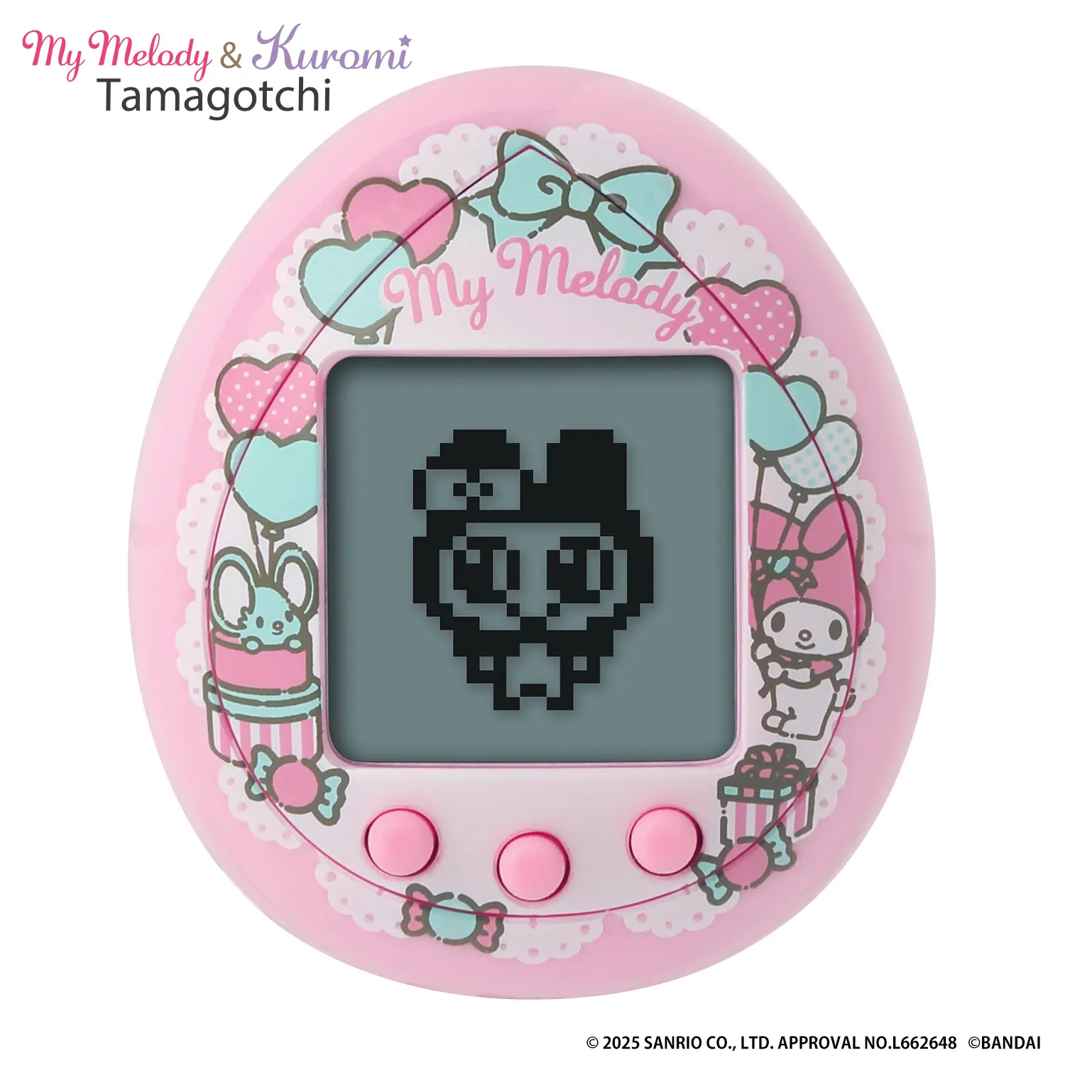 Tamagotchi塔麻歌子電子寵物/ 三麗鷗系列/ 美樂蒂