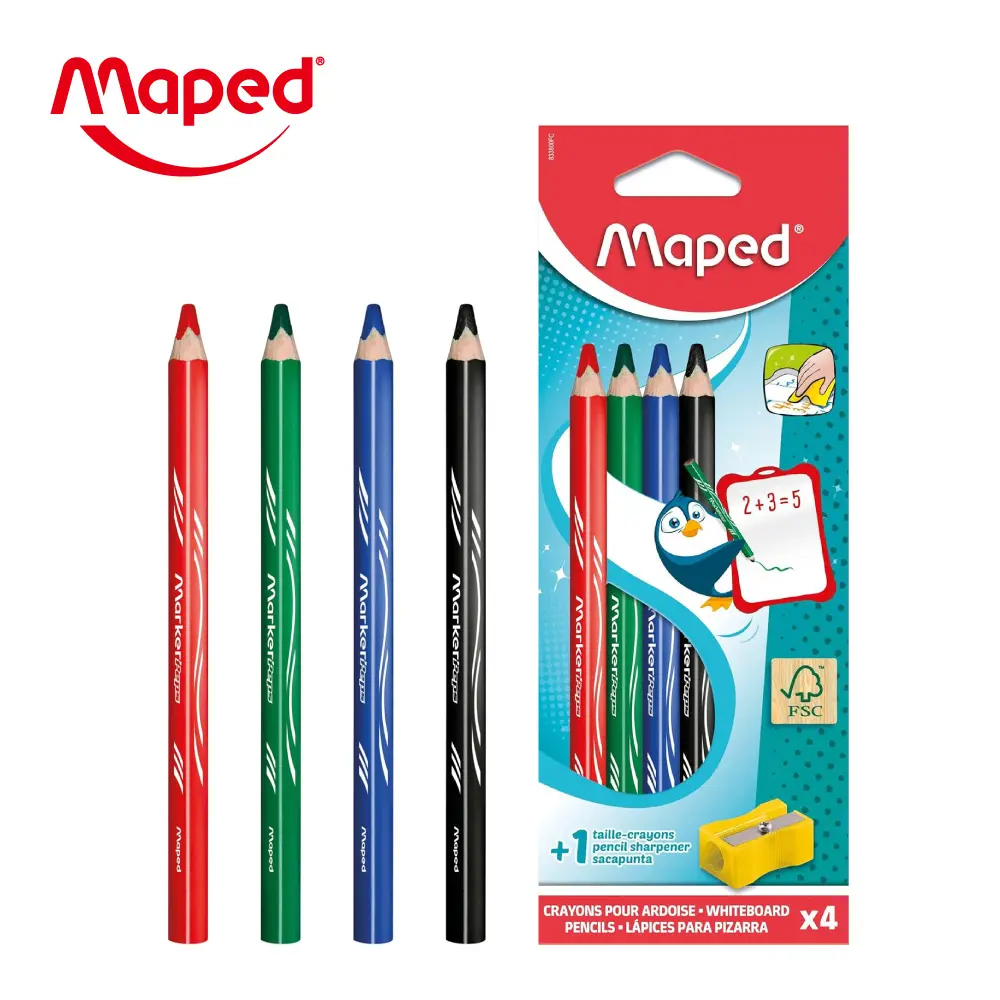 Maped白板色鉛筆