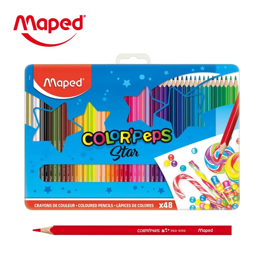 Maped48色油性彩色鉛筆